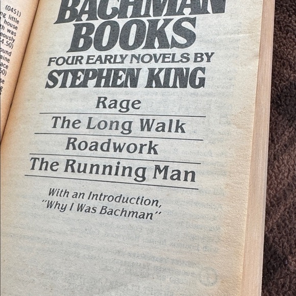 Stephen King 'The Bachman Books' Red Paperback - Picture 6 of 6